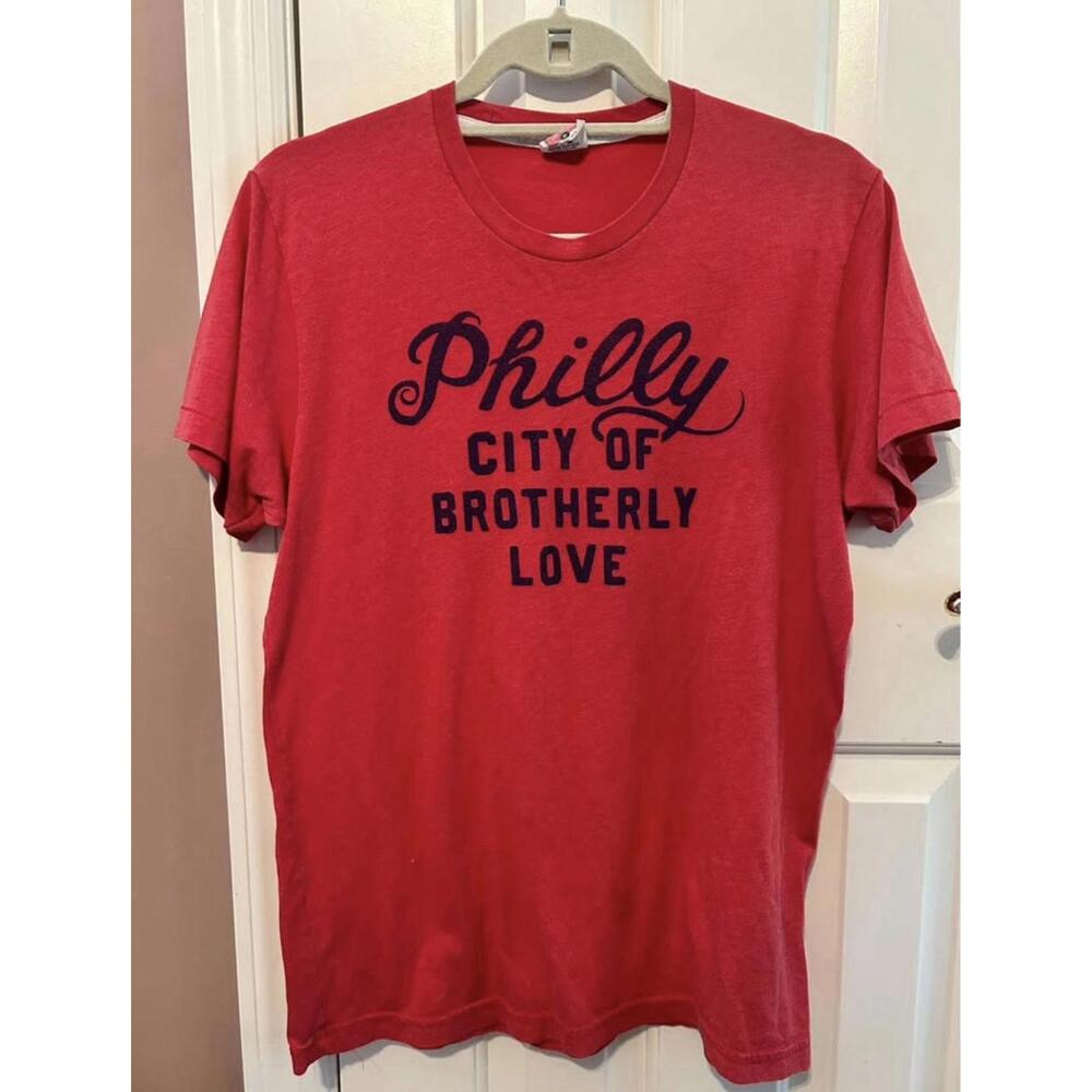 Homage T Shirt Philly City Of Brotherly Love Mens Medium